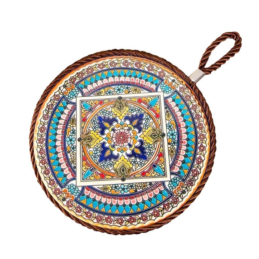 Круглая подставка для кофе, термостойкая, коврик для стола под кофейную чашку, полезная салфетка для стола