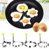 4 формы формы для жарки из нержавеющей стали, форма для омлета, жареное яйцо, формирователь блинов, кухонные аксессуары