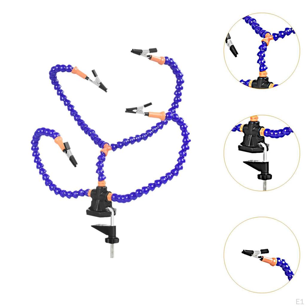 Регулируемая паяльная станция с надежным зажимом для точной работы