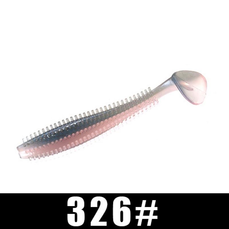 FTK Soft Plastic Jerkbaits Bass Pike Perch With Realistic Scent Tail Action 120mm 90mm