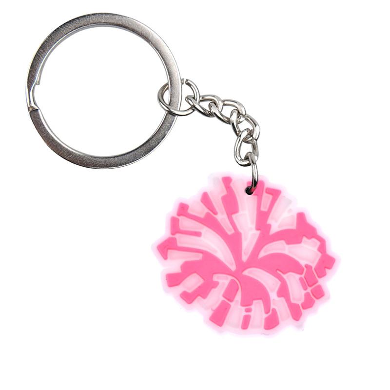 1 шт. новый модный брелок для ключей чирлидеры аплодируют трубе подвески женщины мужчины ювелирные изделия автомобильный брелок сувенир для подарка