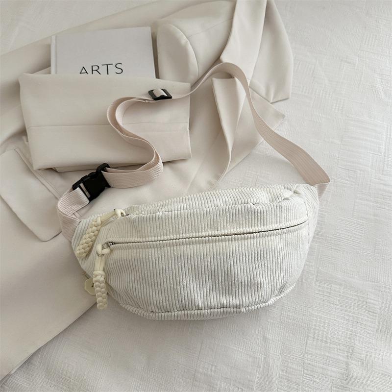 Однотонная простая наплечная сумка-мессенджер, новая нишевая универсальная повседневная сумка, нагрудная сумка, поясная сумка