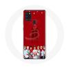 Case for Samsung Galaxy A21s BTS Bangtan Boys Red Background Christmas Gift 2023