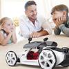 Пластиковый Сборный Спортивный Автомобиль на Солнечной Энергии Мощный Привод Гоночный Автомобиль STEM Научное Образование