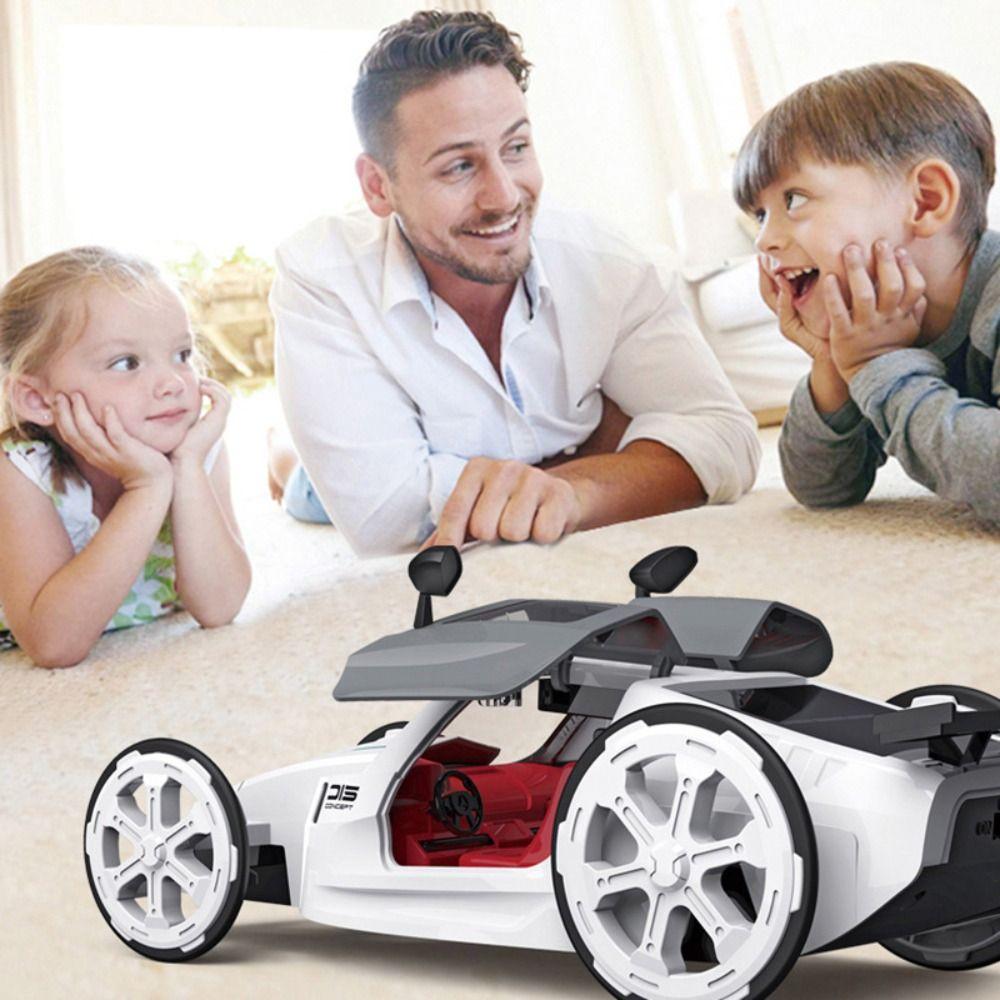 Model Toy Assembled Solar Powered Sports Car Plastic Power Drive Racing Car Decoration Accessories