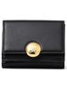 SHIPS for Mitsuori Italian Leather Wallet with Gold Black1 Women's Parts, 310100045,