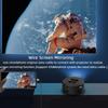 Мини-проектор YT200 с высоким разрешением, четким изображением и синхронизацией экрана, встроенным динамиком, USB-видеопроектором со светодиодной подсветкой для домашнего мультимедиа на открытом воздухе