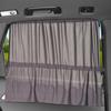 Nalaina Car Curtain, Blackout Sunshade, Car Curtain, Suction Cup Attachment, Set of 2, For
