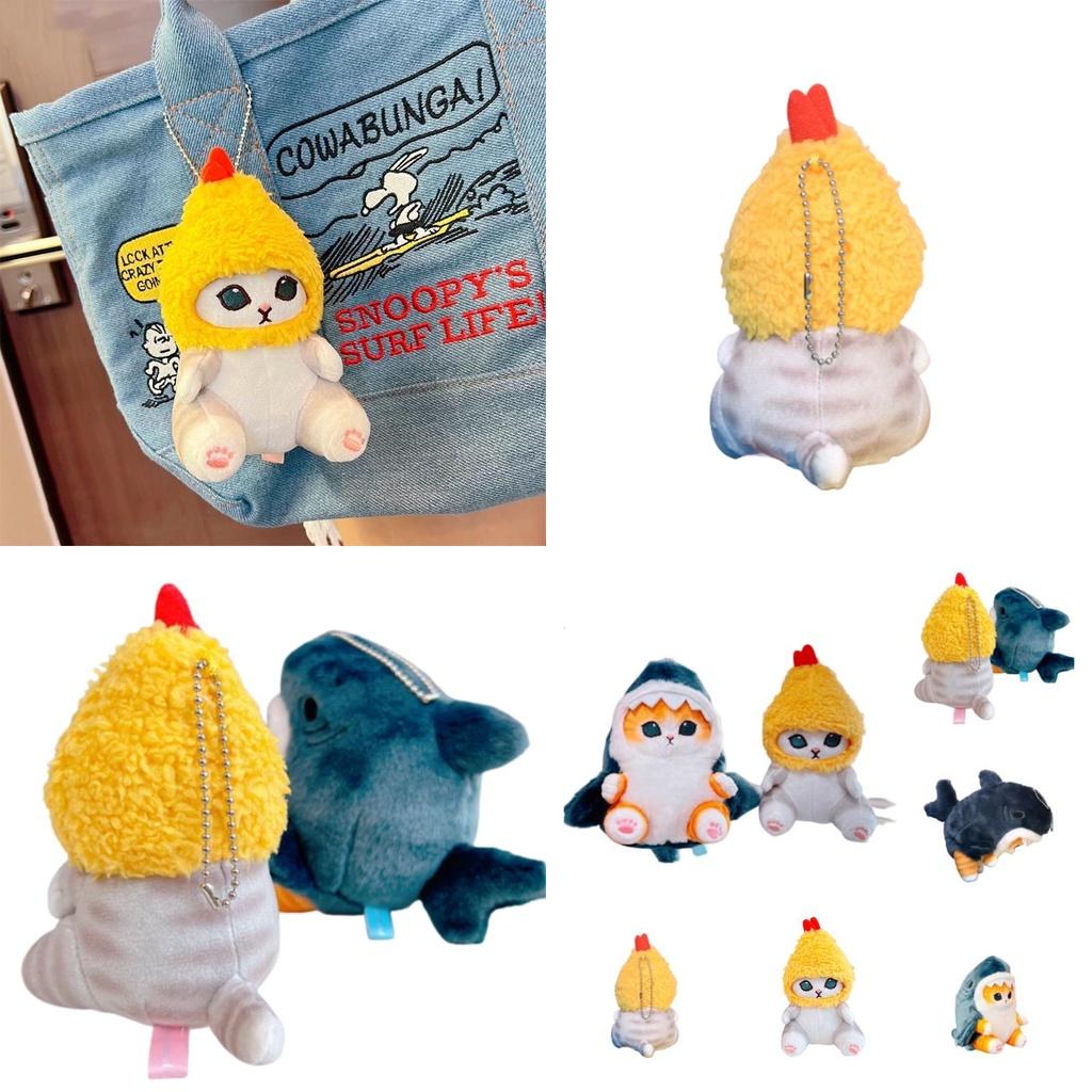 Cute Cat Plush Doll Backpack Pendant For Christmas Trees And More