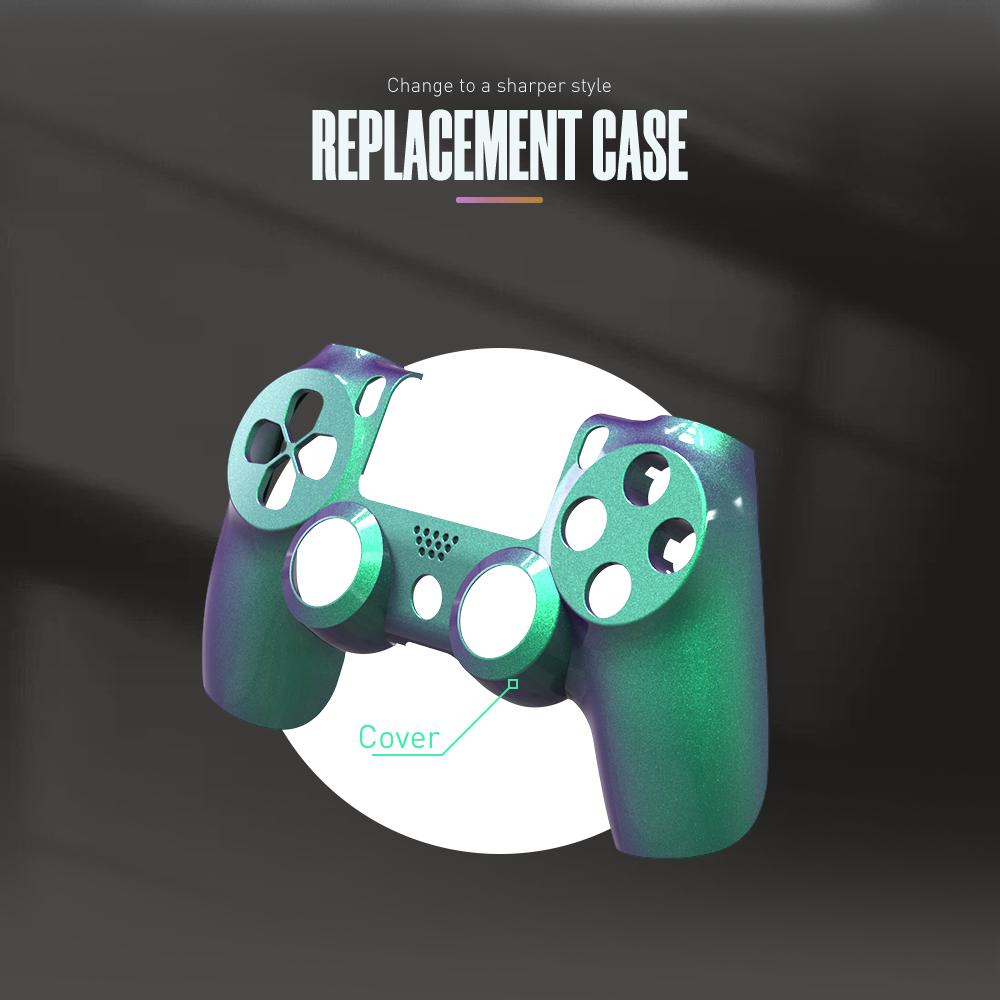 DATA FROG Сменный передний корпус для PS4 Slim Pro, передний чехол контроллера Chameleon для PS4 Pro, аксессуары