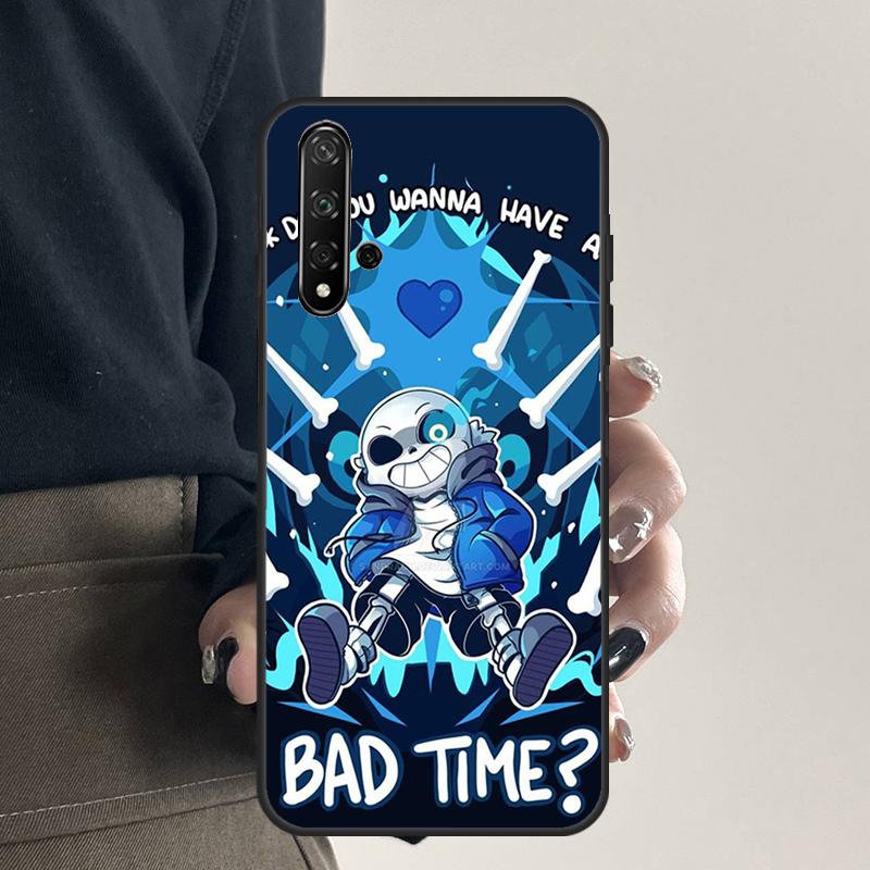 Чехол Undertale Sans для Huawei Mate 60 Pro P60 P40 P30 P20 Lite Nova 5T 3i 8i 11i 9 10 SE Y60 Y61 Y70 Y90