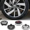 4Pcs 56mm 60mm Car Wheel Center Hub Cap Rim Cover Sticker Auto Accessories For Volkswagen Tiguan GTI GTD VW R Rline Golf Phaeton