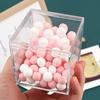 Clear Acrylic Square Cube Box With Lids/Durable Candy Box / Multiple Uses Transparent Case Organizer Container