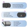 D1-Car Sunglasses Holder Sun Visor Glasses Clip Fastener Glasses Storage For Mercedes Benz W211 W124 W176 W177 C180 C200 C260 C300
