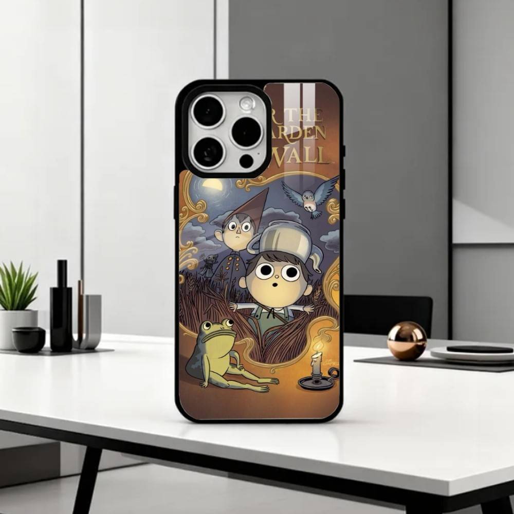 Готический чехол для телефона O-Over the G-Garden W-Wall для iPhone17,16,15,14,13,12,11 Plus,Pro Max Магнитный для беспроводной зарядки Magsafe