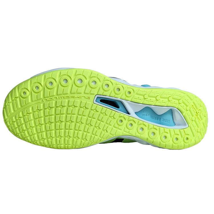 Mizuno Кроссовки Wave Luminous 3 Neo Lime Unisex Green Black Splish-Splash V1GA242011