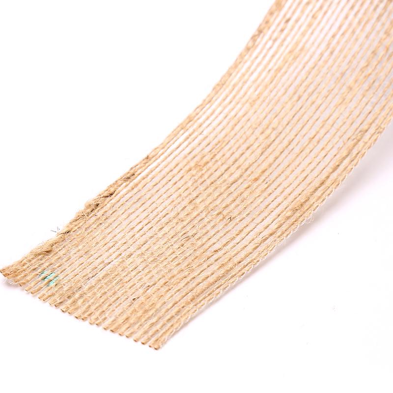 Лента из мешковины 10 м, натуральная винтажная джутовая веревка, подарочная упаковка своими руками, свадебная вечеринка