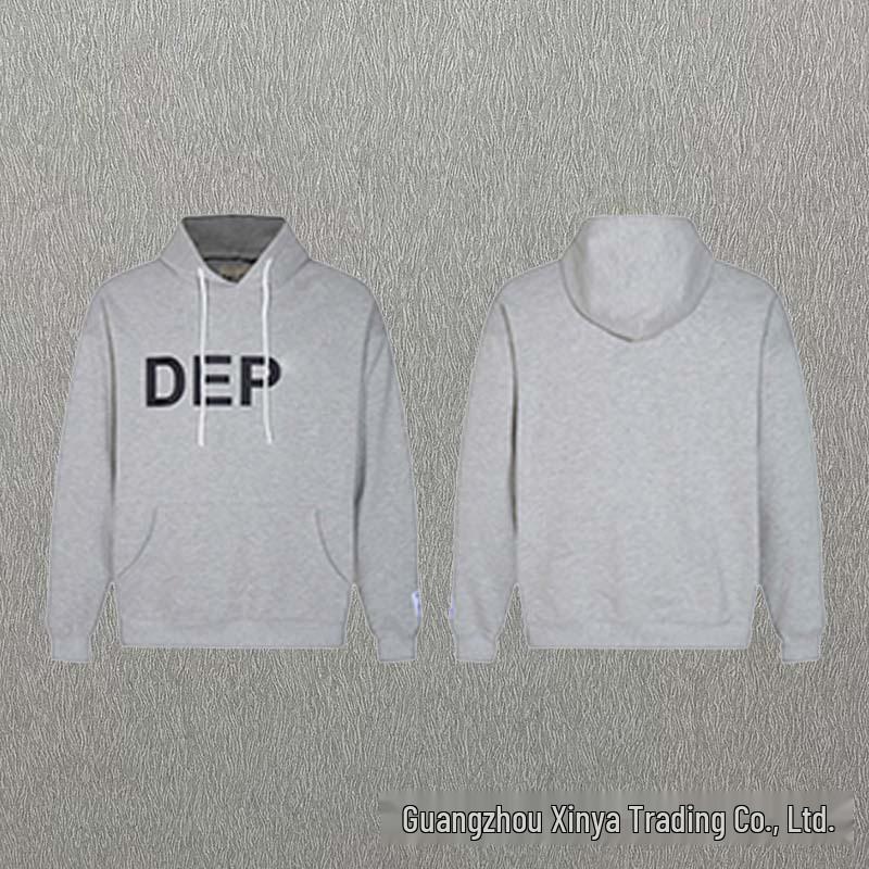 GALLERY DEPT Ink Splatter Graffiti Unisex Cotton Hoodie Set - Autumn Loose Fit