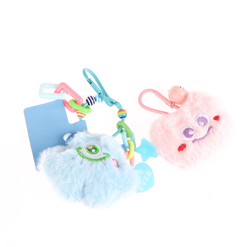 Kawaii One Big Eye Monster Plush Pet Lovers Брелок Подвеска Пары Брелок Подвески Автомобильный Брелок