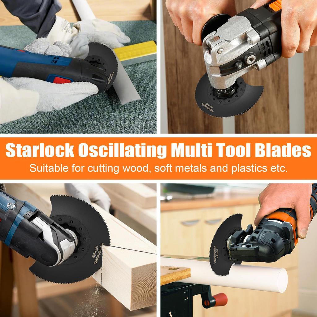 Универсальное пильное полотно Starlock для GOP30-28, DTM52, Festool и Bosch.