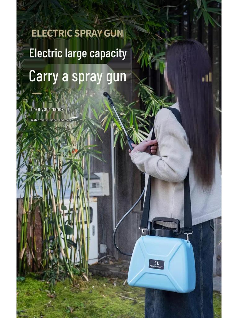 Electric 4-Nozzle Pesticide & Disinfectant Sprayer for Household and Agricultural Use