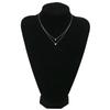 NON BRAND - Layered DiamondsNecklace K18WG/diamond Array