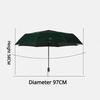 Fully Automatic Umbrella UV Resistant Umbrella Simple and Creative Sunshade Umbrella Fully Automatic Lightweight Luxury Umbrella
