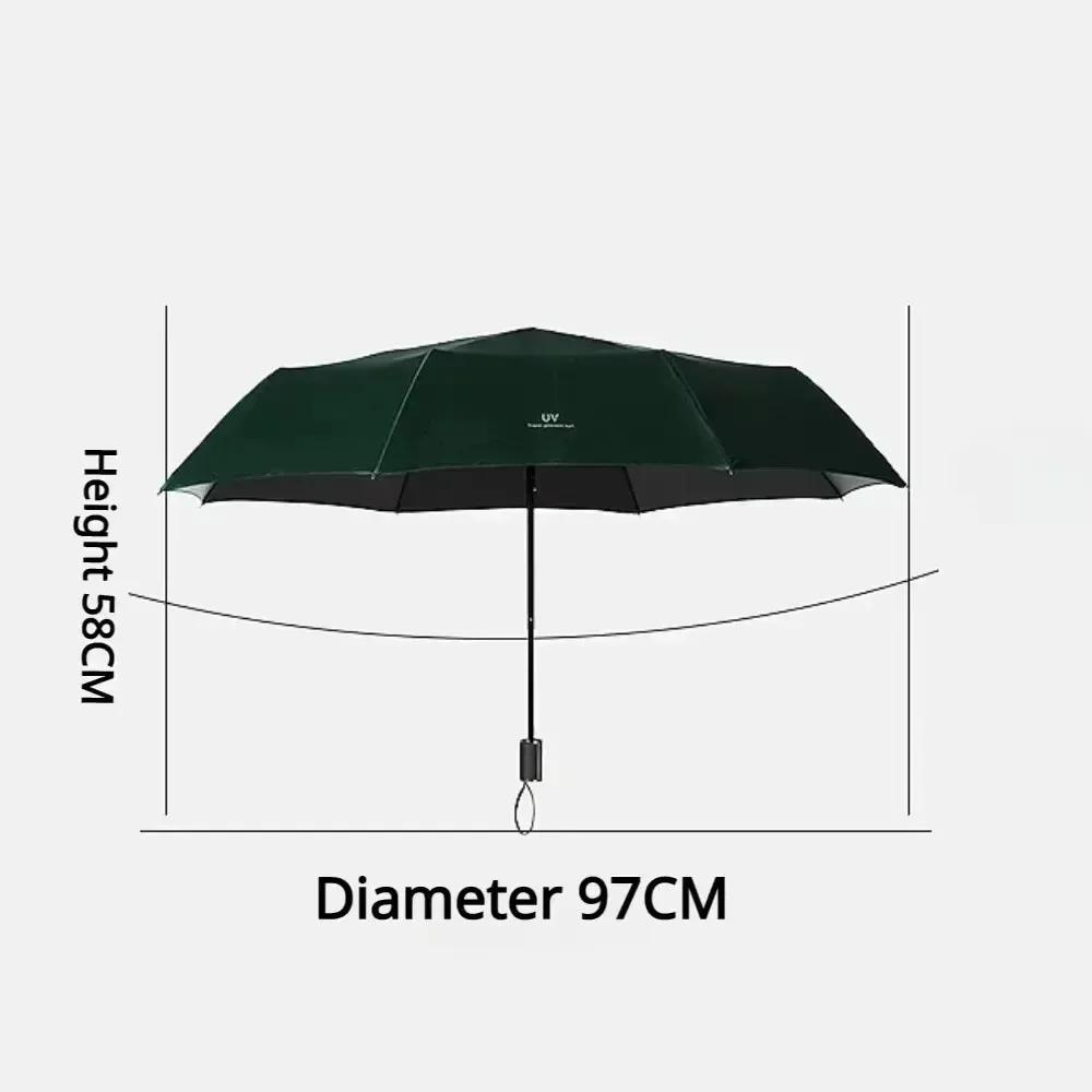 Fully Automatic Umbrella UV Resistant Umbrella Simple and Creative Sunshade Umbrella Fully Automatic Lightweight Luxury Umbrella