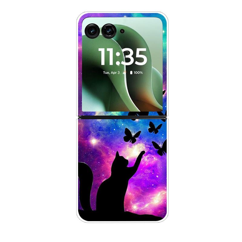 For Motorola moto razr ultra 2025 Case Hard PC Phone Back Cover for Moto Razr 60 Ultra Cases Transparent Funda Shell Fundas