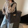 Foreign Temperament, Simple Niche Design, Casual Large-capacity Bag, 2025 Summer New Women's Shoulder Tote Bag
