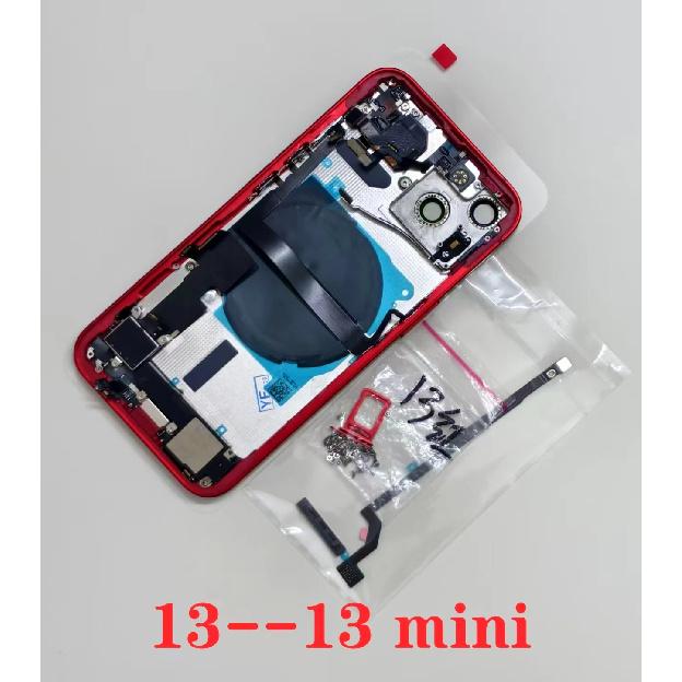 Лучший корпус задней крышки OEM для iPhone 13 Pro Max 12 Mini 14 Pro 11 С кабелем для зарядки + катушка беспроводной зарядки NFC + шлейф