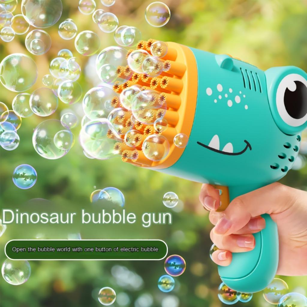 40 Hole Bubble Gun Children's Portable Outdoor Wedding Party Toys Children's Birthday Gift Christmas Gift (Bubble Liquid and Batteries Not Included)
