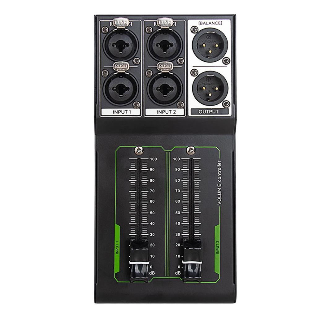 Универсальный пассивный XLR-контроллер громкости Музыкальный аттенюатор Для бесшовной интеграции с несколькими устройствами И без искажений