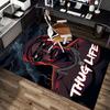 Thug Life Artwork Carpet For Playroom Bedroom Living Room Sofa Home Decorkids Game Area Rug Nonslip Floor Mat