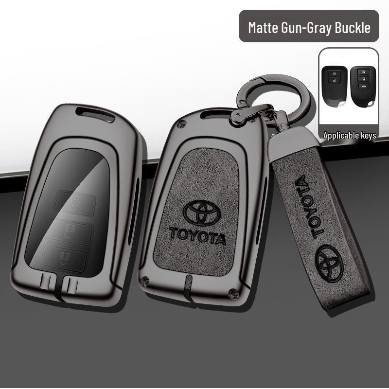 Совместимый чехол для ключа для Toyota: Чехол-заглушка для брелока Yaris, Vios, Camry и Highlander