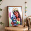 Disney Лило Стич Моана масляная живопись набор для рисования ручной работы DIY подарок украшение дома настенное искусство декор для гостиной спальни поделки