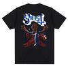 New Ghost Rock Graphic Print T Shirt Men Women Fashion Casual Rock Streetwear Short Sleeve Plus Size T Shirt Unisex