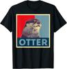 Otter Funny Animal Independent Voter Hate Politics Unisex T-Shirt