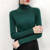 Fashion Turtleneck Sweater Slim Solid Jumper Knitted Pullovers Autumn Winter Women Clothes Casual Long Sleeve Warm Sweaters 28663