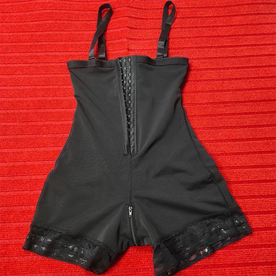 Женское корректирующее белье с высокой талией для похудения, компрессионная застежка-молния, промежность, поднятие ягодиц, контроль живота, регулируемые ремни, формирование фигуры, формирователь тела для женщин