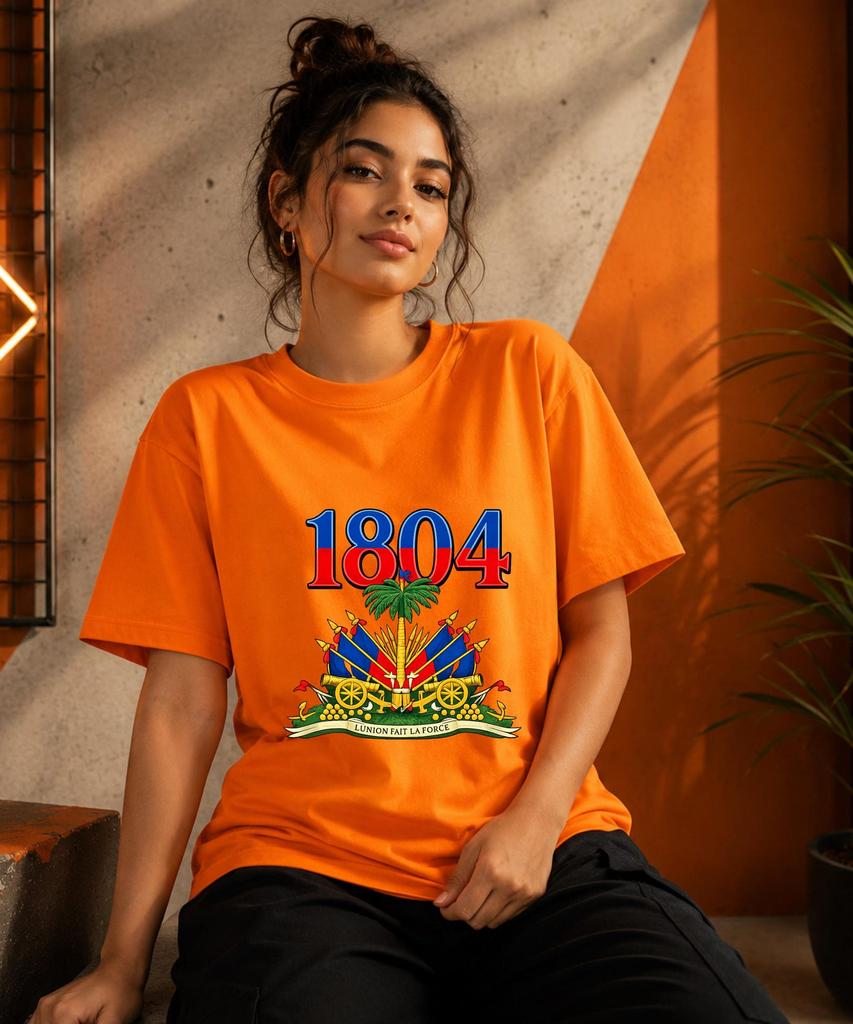 Haitian Revolution 1804 Haiti Flag Independence Day T-Shirt