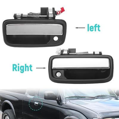 Левая Правая Дверные Ручки Для Toyota Tacoma 1995 1996 1997-2004 Для Toyota Hilux 2004-2012 Хромированная Наружная Ручка Передней Двери