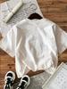 Spring and Summer Casual Women's Graphic Top Tee Ice Cream A 'Le Dolce Vita Gelato' Print Shirt Round Neck Short-Sleeve T-Shirt