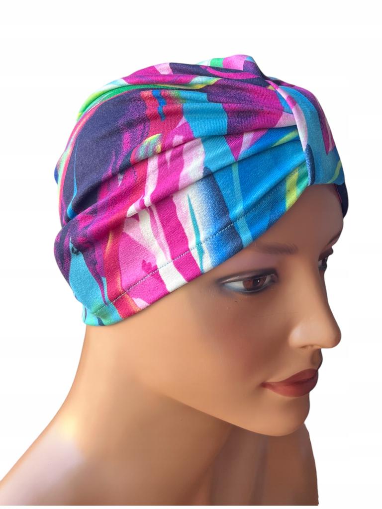 Turban Damski Emma 412 Czapka Wkładana Na Głowę Także Po Chemioterapii