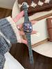 Премиальный ретро кожаный ремешок-петля для Apple Watch Женский 44мм 40 45 41 49 42 38 Серия 11 10 9 8 SE 7 6 5 4 3 Ремешок