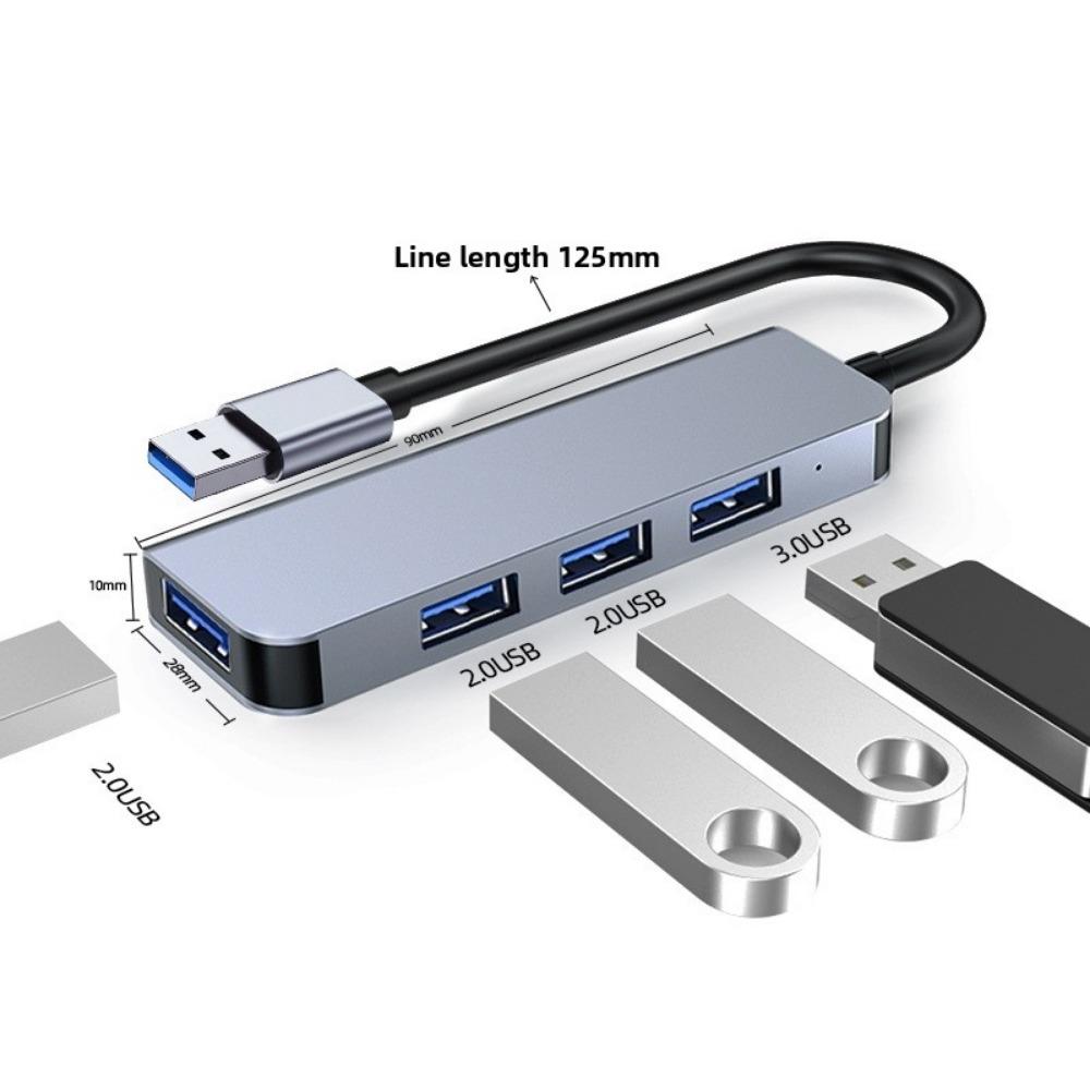4 в 1 USB C Hub Многопортовый адаптер Тип C на HDMI USB 3 0 Порт Ethernet для ноутбука MacBook Pro Air