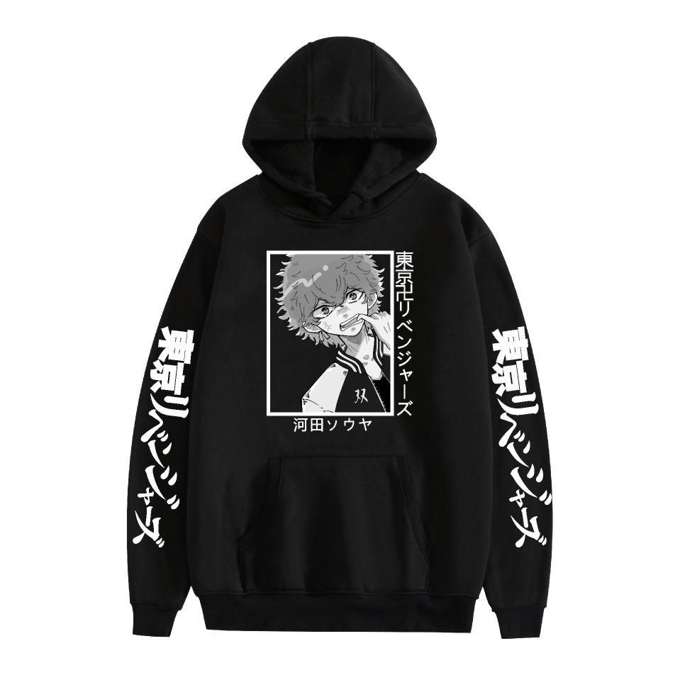 Avengers Anime Print Fashion Casual Hooded Sweater