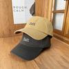 Simple style Salt embroidery cap old washing process soft top baseball cap daily versatile sun hat