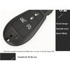 jingyuqin Fobik GQ4-53T Remote Car Key 433MHz PCF7961M 4A Chip for Jeep Cherokee Sport KL 2014 2015 2016 2017 2018 2019 Fob
