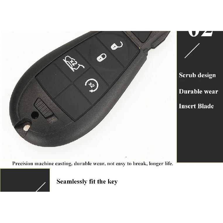 jingyuqin Fobik GQ4-53T Remote Car Key 433MHz PCF7961M 4A Chip for Jeep Cherokee Sport KL 2014 2015 2016 2017 2018 2019 Fob